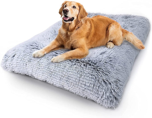 Large Dog Bed Washable Dog Mats with Anti-Slip Bottom for Large and Medium Dogs,41''X27''